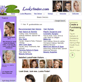 Tablet Screenshot of goodlooksfinder.com